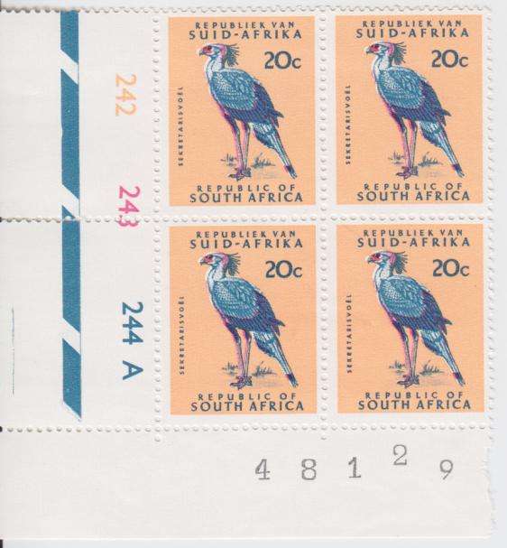 Control Block SACC 271 June 1968 A - Secretary Bird - as per scan