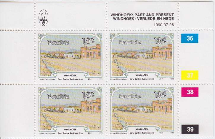 Namibia SACC 8 - 11 Set of Control Blocks - as per scan