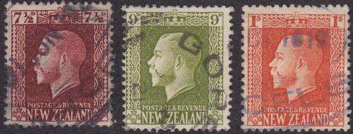 New Zealand - SG 426, 429, 430 - used - as per scan