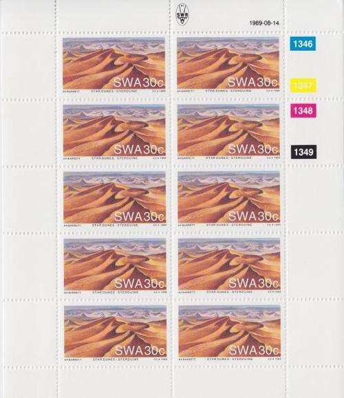 SWA - Set of 4 Full Sheets - SACC 526-529 - as per scan