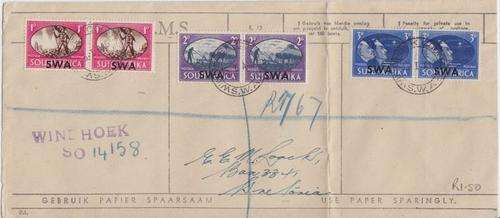 SACC 159-161 on FDC - as per scan