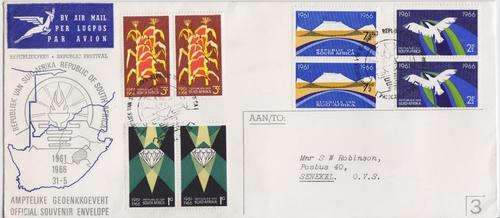 SACC 254-257 on FDC no 3 - as per scan