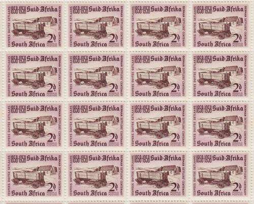 SACC 167 Full mint Sheet - Cylinder 17-74, as per scan