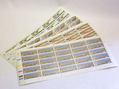 SWA - SACC 378-381 Full Sheet Set Mint and Used - DAMS - as per scan