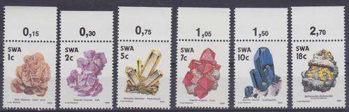SACC 534-549 ( no 540 ) Set of Mint Stamps - Mines and Minerals - as per scan