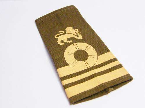 SA Navy Marine Corps Right Hand Rank Epaulette slip on ( Printed ) Lieutenant Commander,as per photo