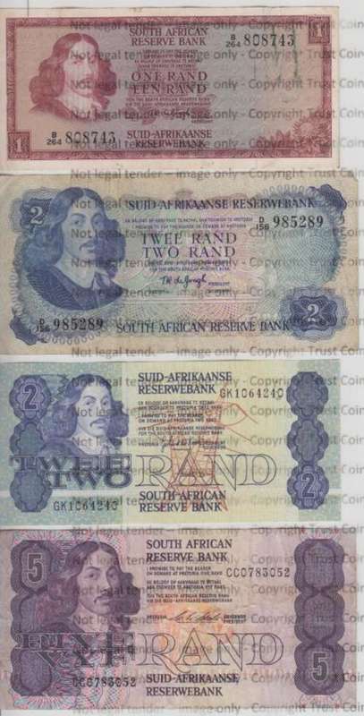 Lot of 15 Banknotes from Africa - as per photo