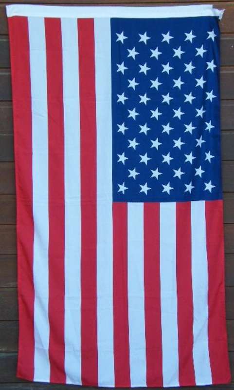 American Flag with some damage - 150cm x 90cm - as per photo