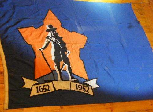 Original Van Riebeeck Festival 1952 Flag - size 200 cm x 140 cm - as per photo