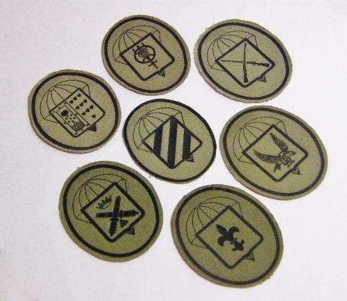 Lot of 7 Spain Paratrooper Badges - as per photo