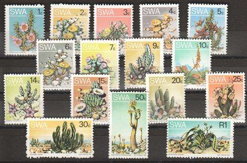 SWA 2nd Definitive Issue Unhinged Mint Stamps - Succulents - as per photo