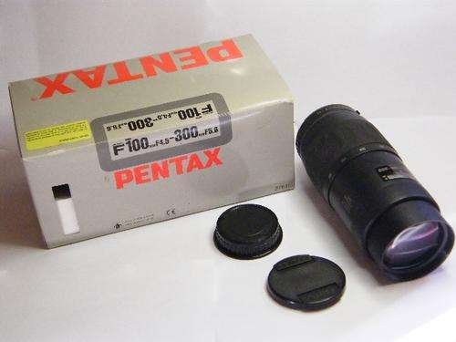 Pentax F100-300 mm 4.5 - 5.6 Lens in Original Box - as per photo