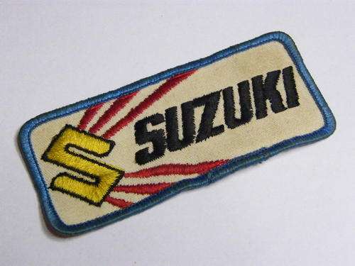 Suzuki Motorcycle Cloth Patch - as per photo