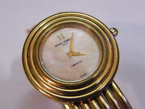 Vintage Michel Herbelin Corynthe Ladies Watch with Mother of Pearl Dial - as per photo