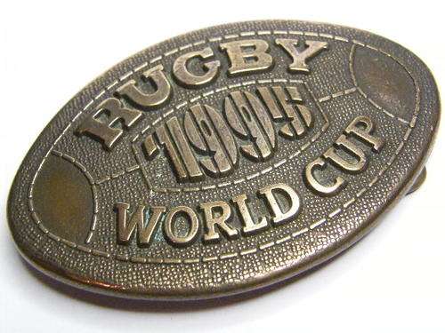 Rugby World Cup 1995 Belt Buckle - as per photo