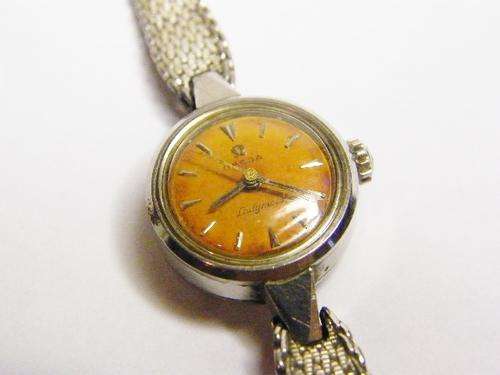 1961 Omega Ladymatic Watch with Orange Dial - Working - as per photo