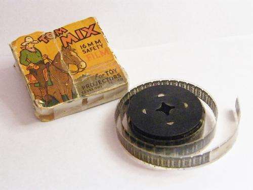 Tom Mix 16mm Safety Film for Toy Projectors - Keystone - as per photo