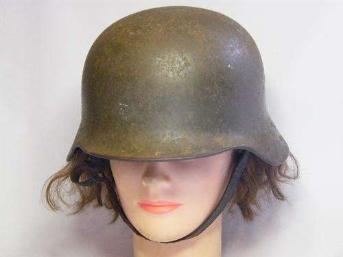 West German Police M53 Helmet with Inner - Marked LS 66 - as per photo