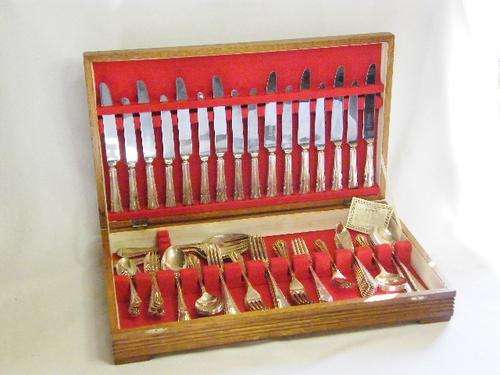 Silverplated 82 Piece Cutlery Set - EPNS A1 Sheffield - Cooper Ludlam - as per photo