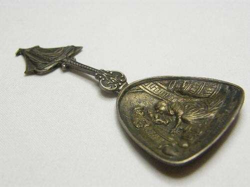 Dutch Souvenir Caddy Spoon - EPNS - ON SALE