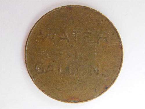 Jagersfontein Municipality 3 Gallons Water Token - as per photo