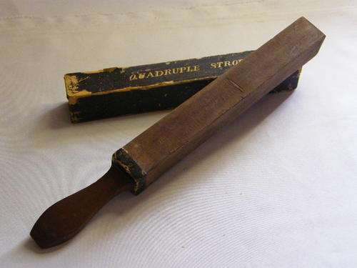 Quadruple Strop Razor Sharpener - as per photo