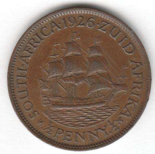 SAU 1926 Halfpenny at least VF - as per photo