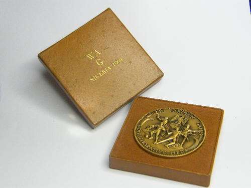 West African Games Commemorative medal - Nigeria 1960 - Games for independence - as per photo
