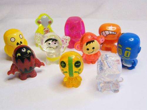 Crazy Bones Gogo's magic box - lot of 10 - as per photo
