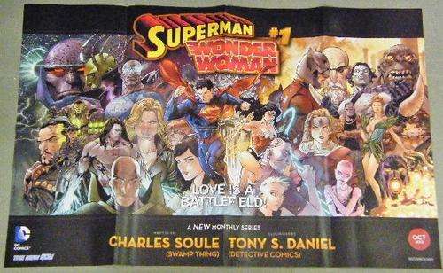 Superman - Love is a battlefield poster - size - 86cm x 56cm - ON SALE
