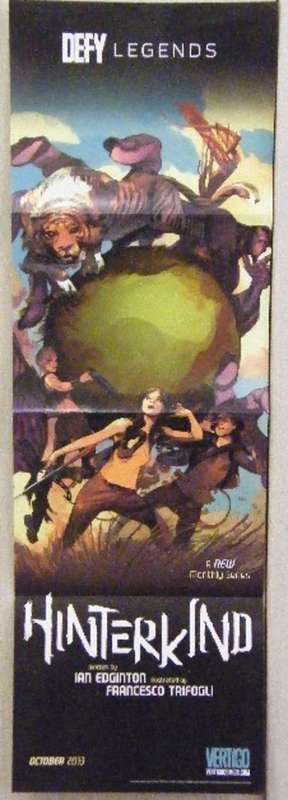 Defy Legends Hinterkind poster - size - 28cm x 86cm - BIGBIGSALE