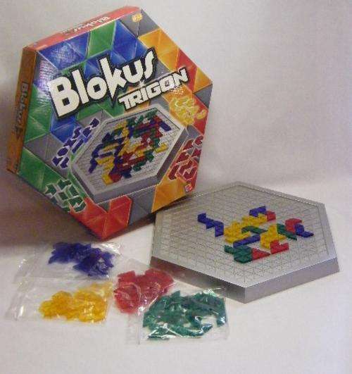 Mattel Blokus Trigon game - as new - as per photo