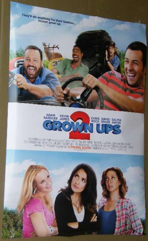 Grown Ups 2 Cinema poster - size - 68.5cm x 99 cm - as per photo