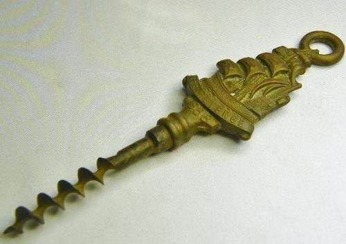 The Revenge 1588 brass corkscrew - Vintage - as per photo