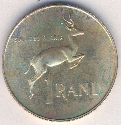 1965 RSA proof silver R1 in English - as per photo