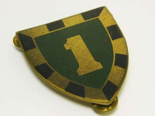 1 Sa Infantry battalion metal shoulder flash - as per photo
