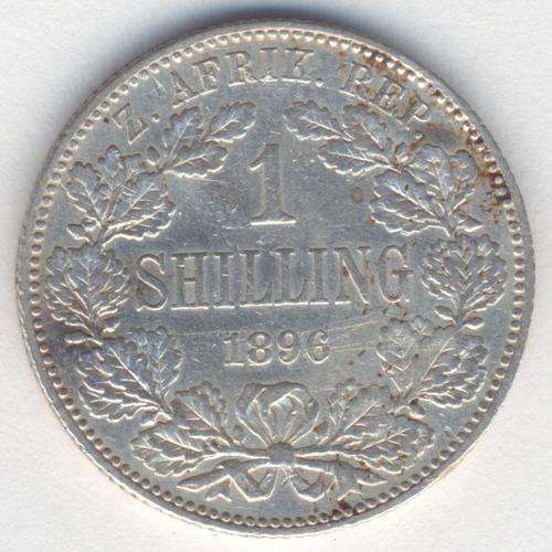 1896 ZAR Kruger Shilling - as per photo