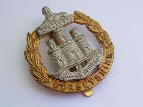 The Dorsetshire Regiment cap badge - Brigade of Gurkhas - as per photo