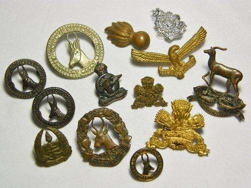 South Africa - Lot of 13 Military badges - as per photo