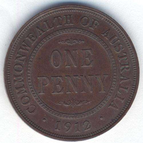 19152 Australia penny XF - as per photo