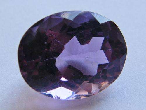 19.0 ct Amethyst oval cut gemstone - as per photo