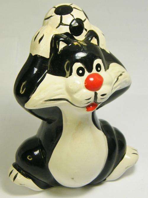 Sylvester piggy bank vintage - as per photo
