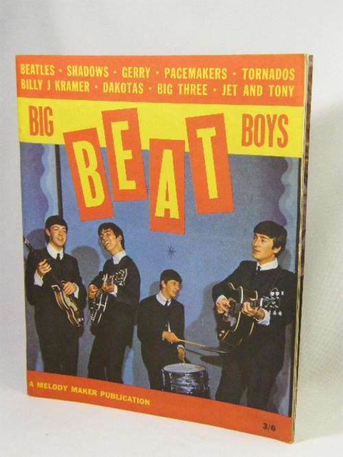 Big Beat Boys - original booklet with the Beatles on the cover - 1963 - as per photo