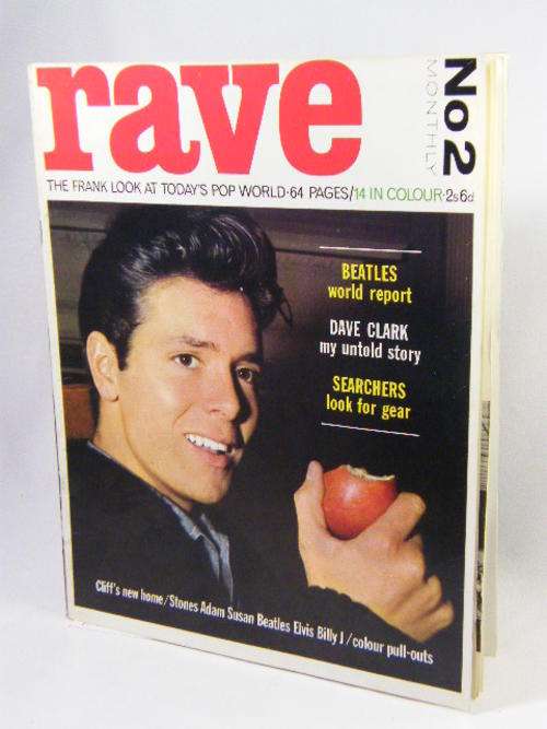 Rave magazine no 2 with the Cliff Richards the cover - March 1964 - as per photo