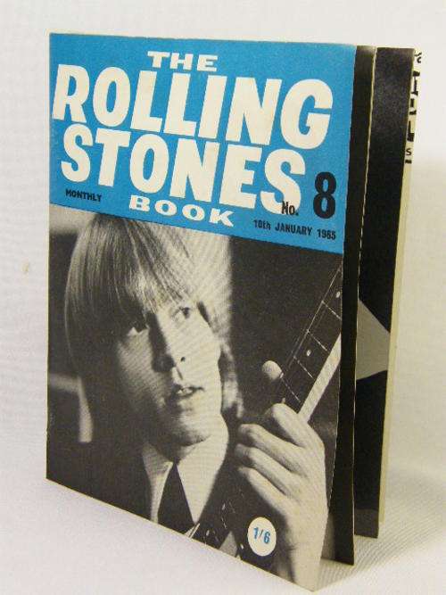 Original Rolling Stones monthly book no 8 - 10th January 1965 - as per photo