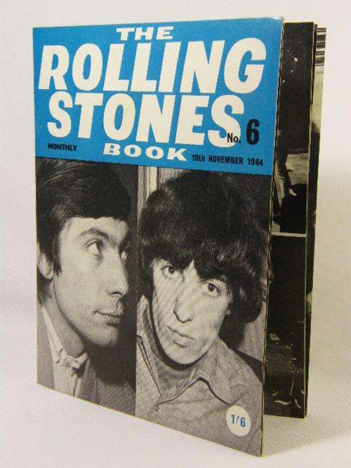 Original Rolling Stones monthly book no 6 - 10th November 1964 - as per photo