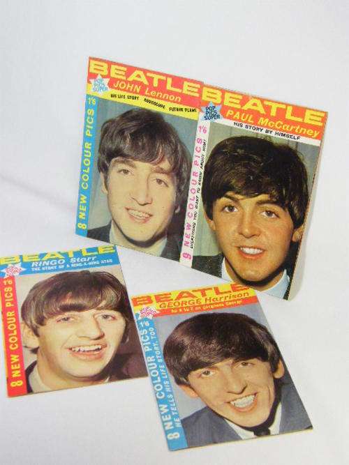 Original 1964 - The Beatles Pop pics full set of 4 booklets - as per photo