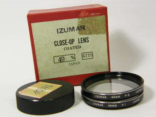 Izumar close up lenses in box - as per photo