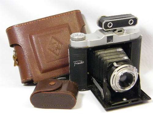 Frankar Anastigmat solida FR camera in case with extras - made in Germany US zone - as per photo