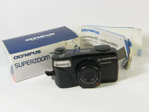 Olympus superzoom 20 in original box with booklet - as per photo
